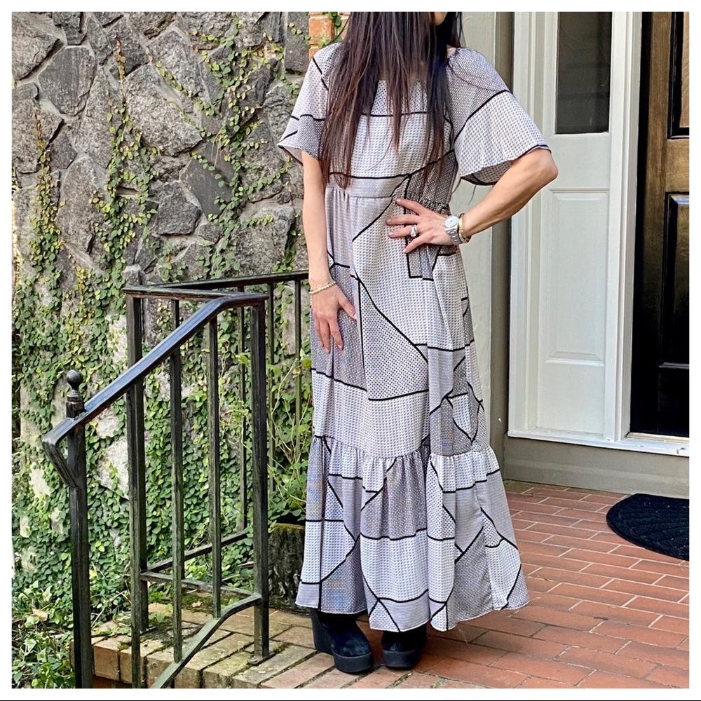Chic Bohemian gypsy maxi dress - Picture 6 of 7